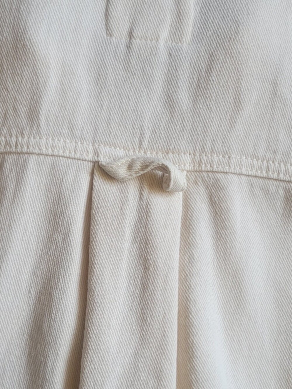 Unpublished Cream Button-Front Long Shacket - Picture 10 of 13
